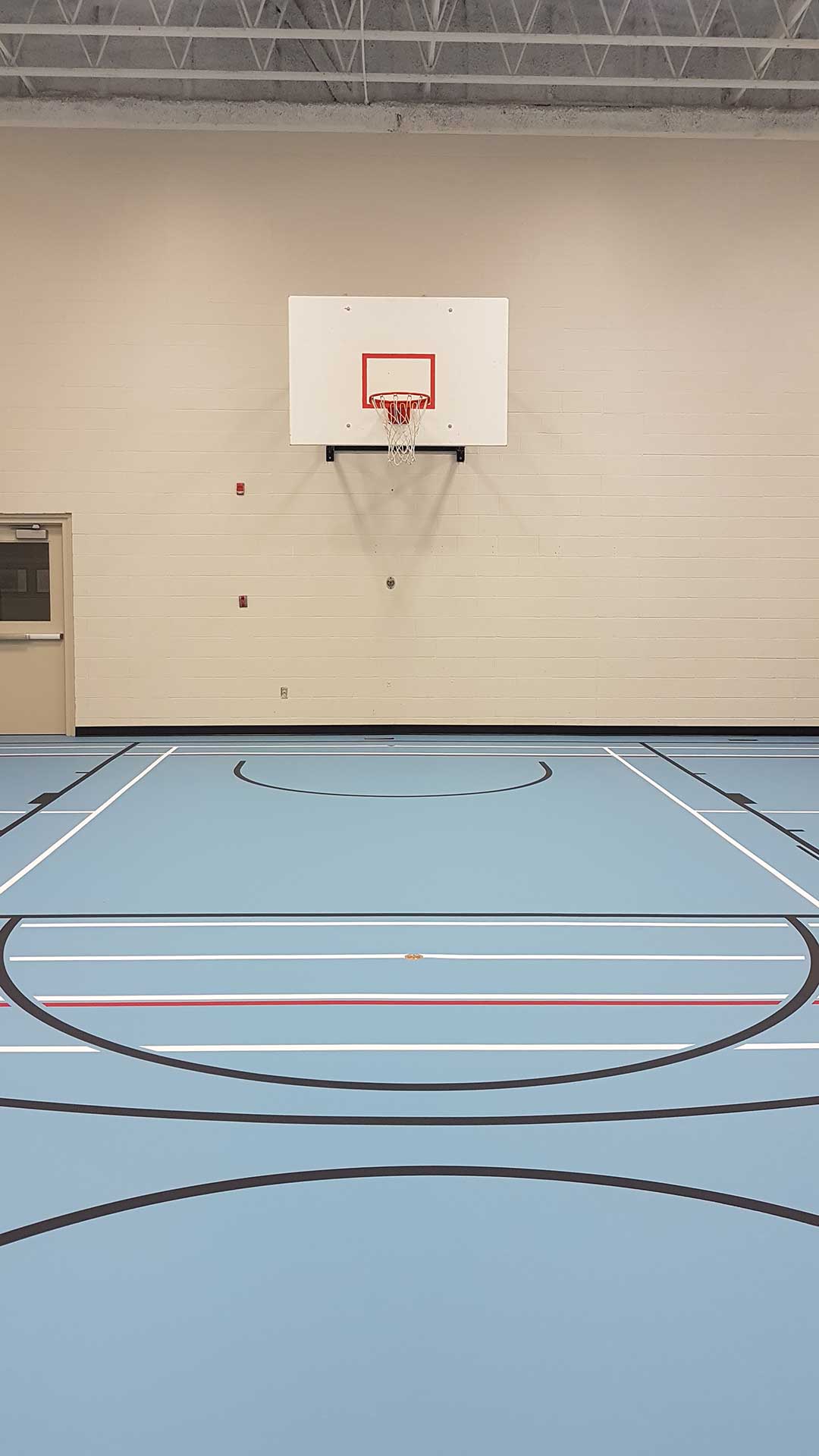 VersaFLO Rubber Flooring for Basketball Court Image 2