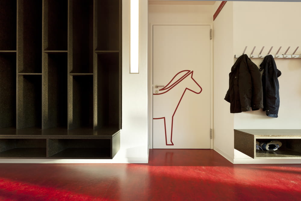 Locker or Change Room Rubber Flooring