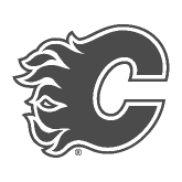 Calgary flames logo black and white